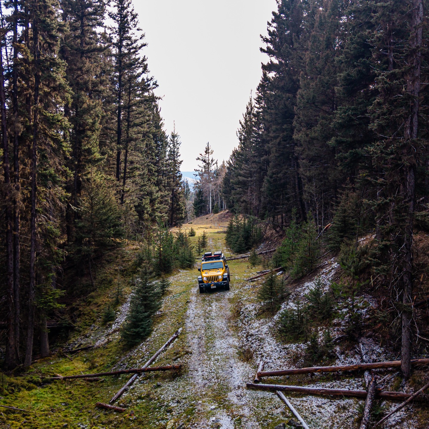 First SNOW Overlanding BC - Locked Gates & Mistakes