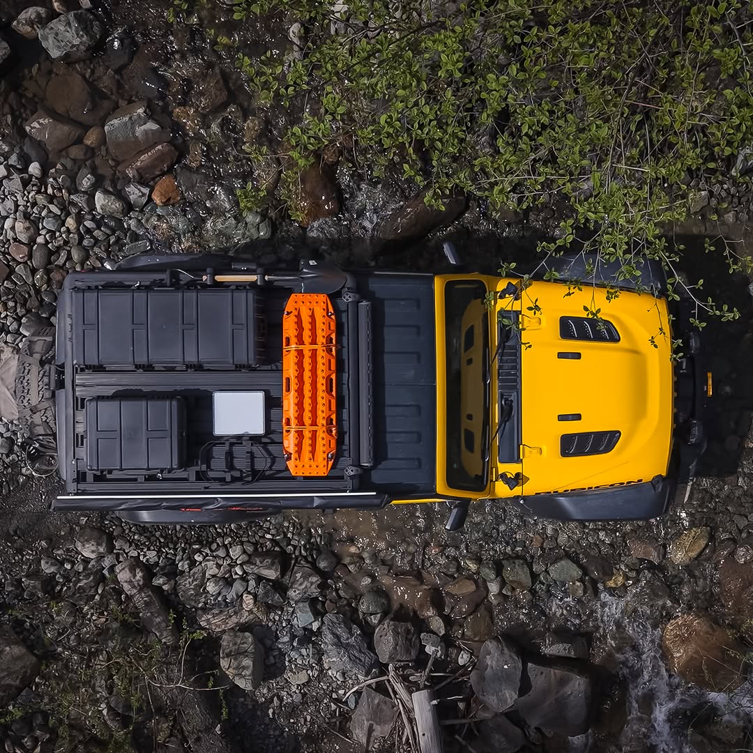Lifted Jeep on Hale Creek